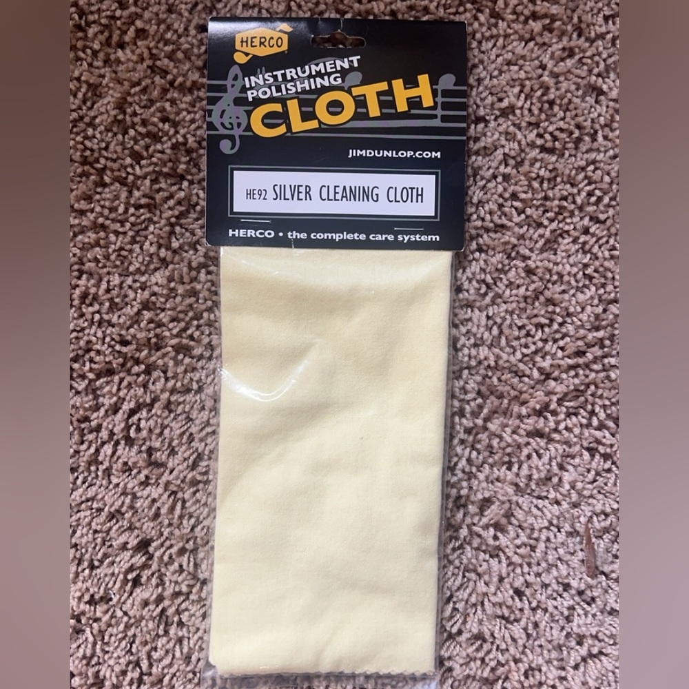 Silver Instrument Cleaning Cloth